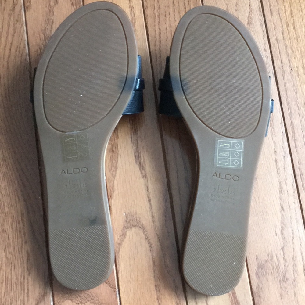 Aldo flat sandals size 7 - Picture 5 of 6